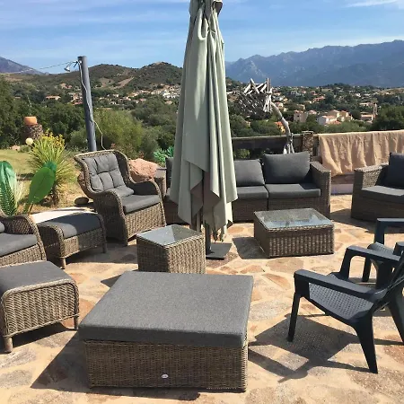 Sur 15ha Vue Golfe D'ajaccio Villa Afa